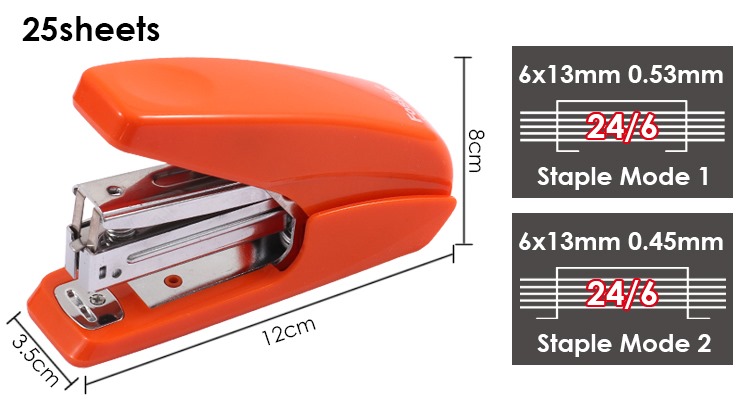 Mixed Colors Power Saving Staplers 