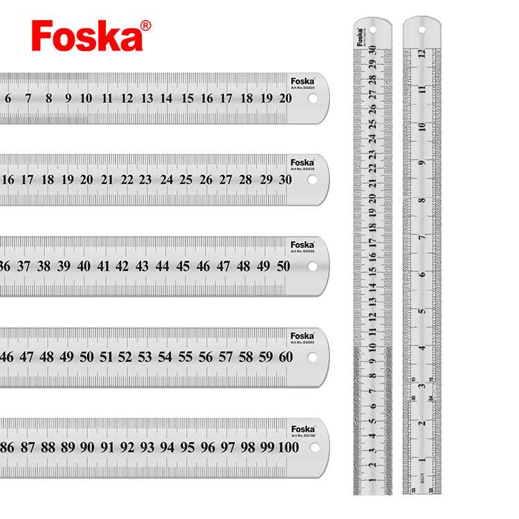 Ruler with Inches and Metric