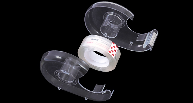 Transparent Tape Dispenser Set