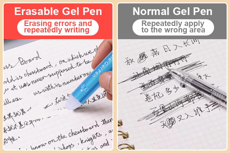 0.5mm erasable gel pen