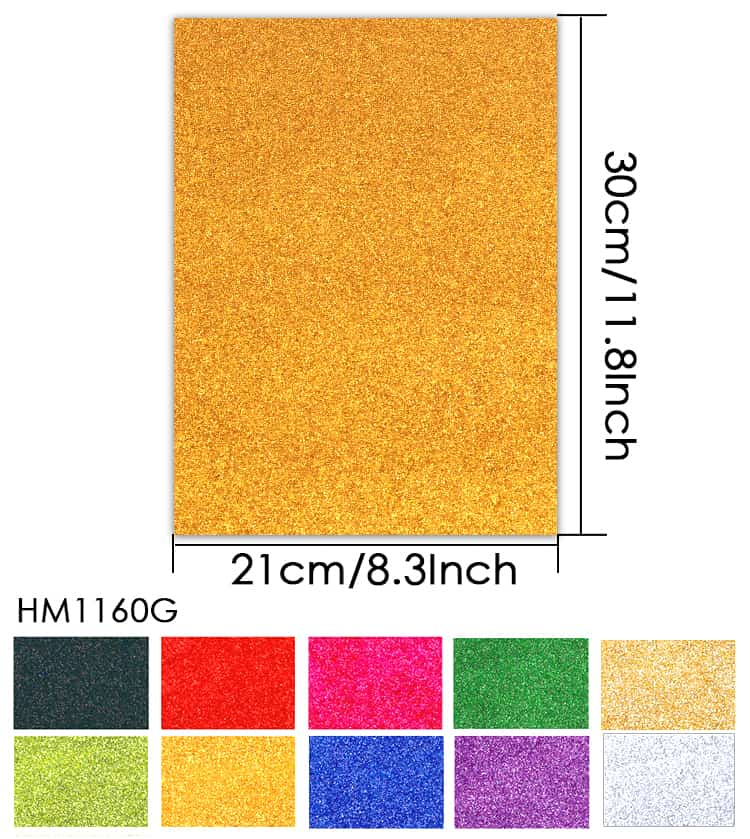 HM1160G Glitter Craft paper