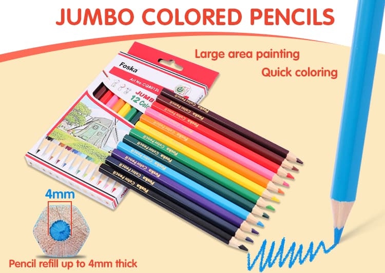 jumbo color pencil set