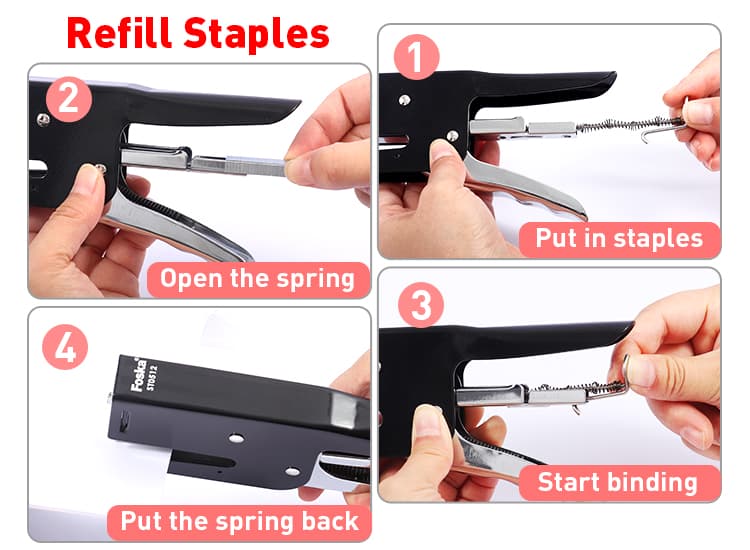 office metal stapler 