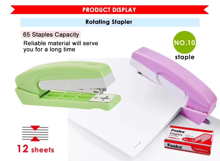 plastic No.10 stapler