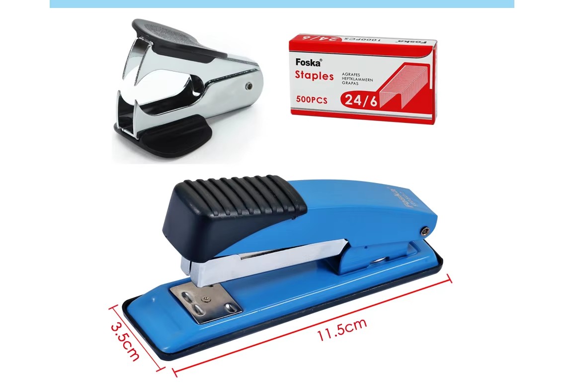 24/6 metal stapler set