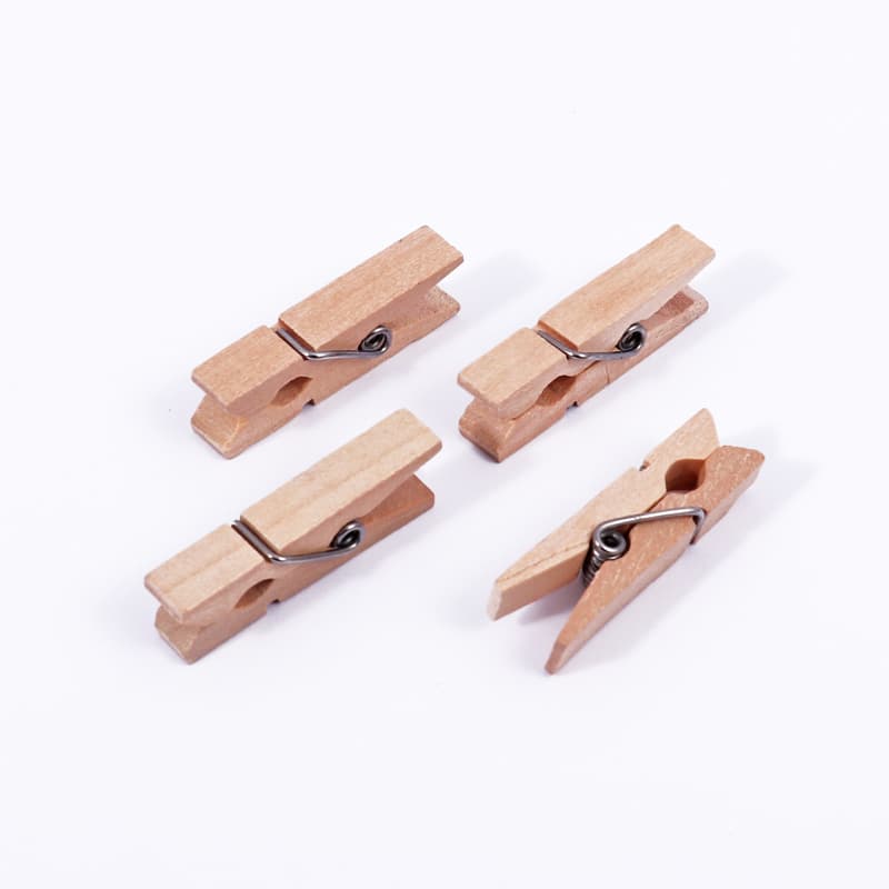 Safe Wooden Cloth Pins