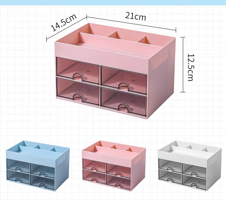 plastic stationery storage box