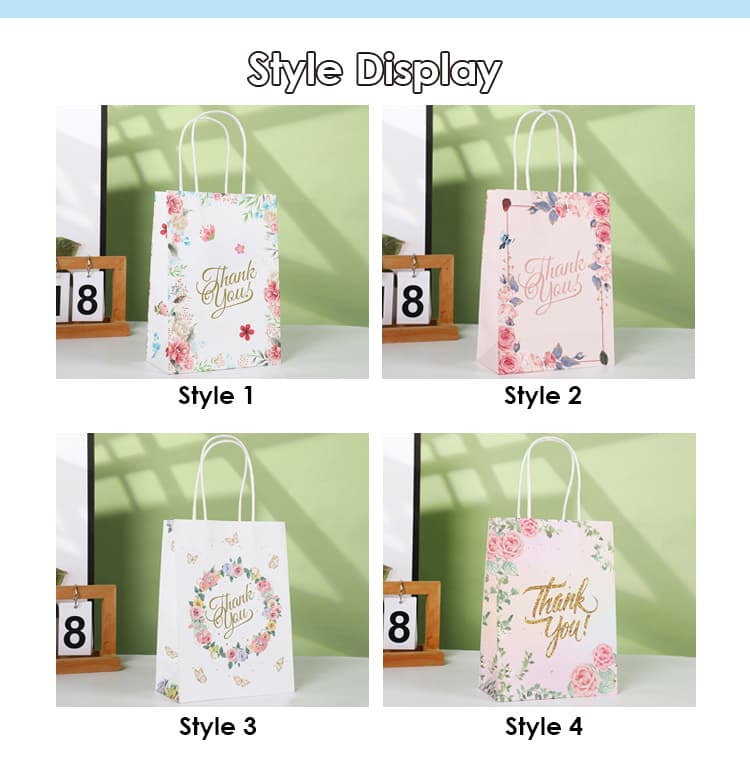 Colorful Paper Gift Bags