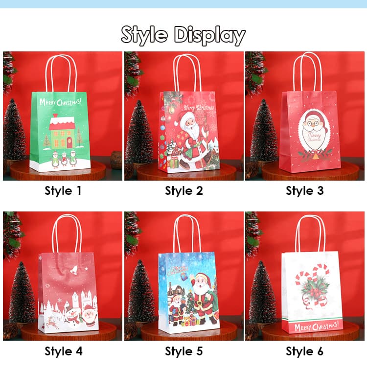 Colorful Paper Gift Bags