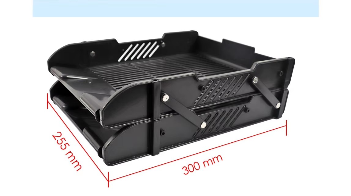 2 layers office tray