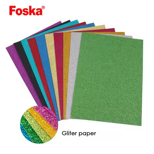 glitter craft paper