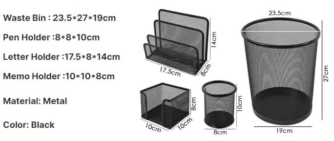 big capacity organizer set