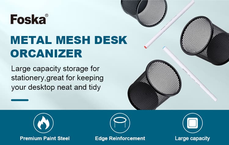 metal desktop organizer