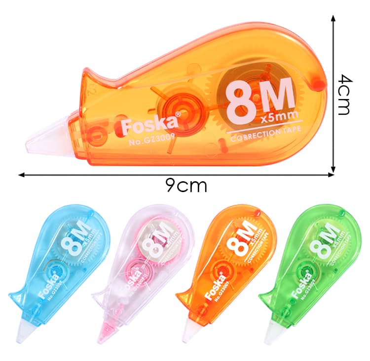 Suitable Size & Assorted Colors Correction Tape