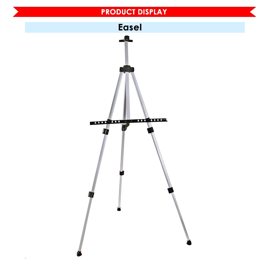 Aluminum alloy easel