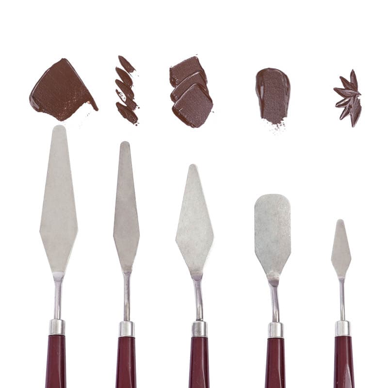 5 Piece Palette Knife Set