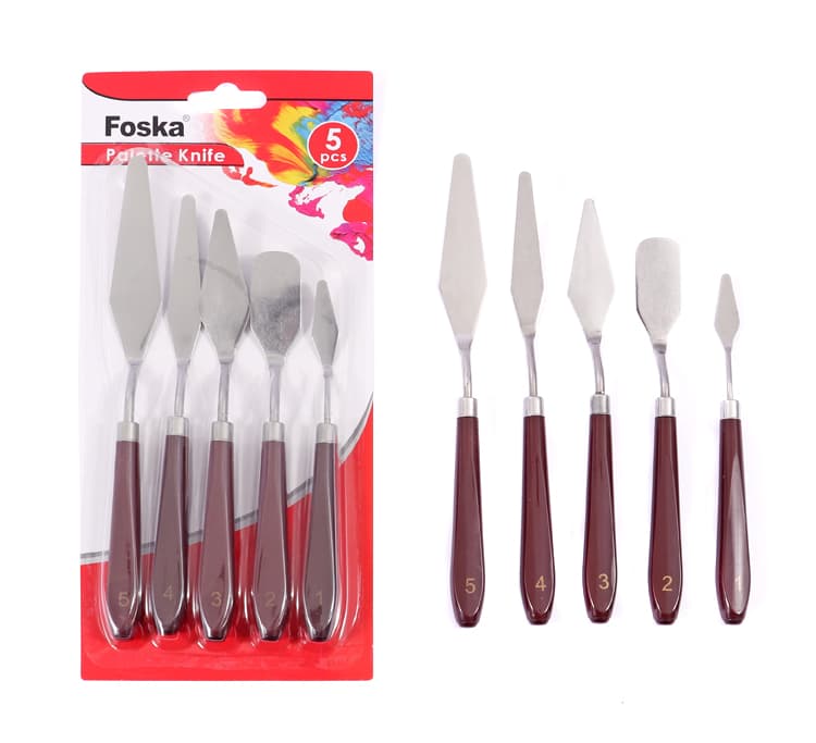 Blister Card Package Palette knife