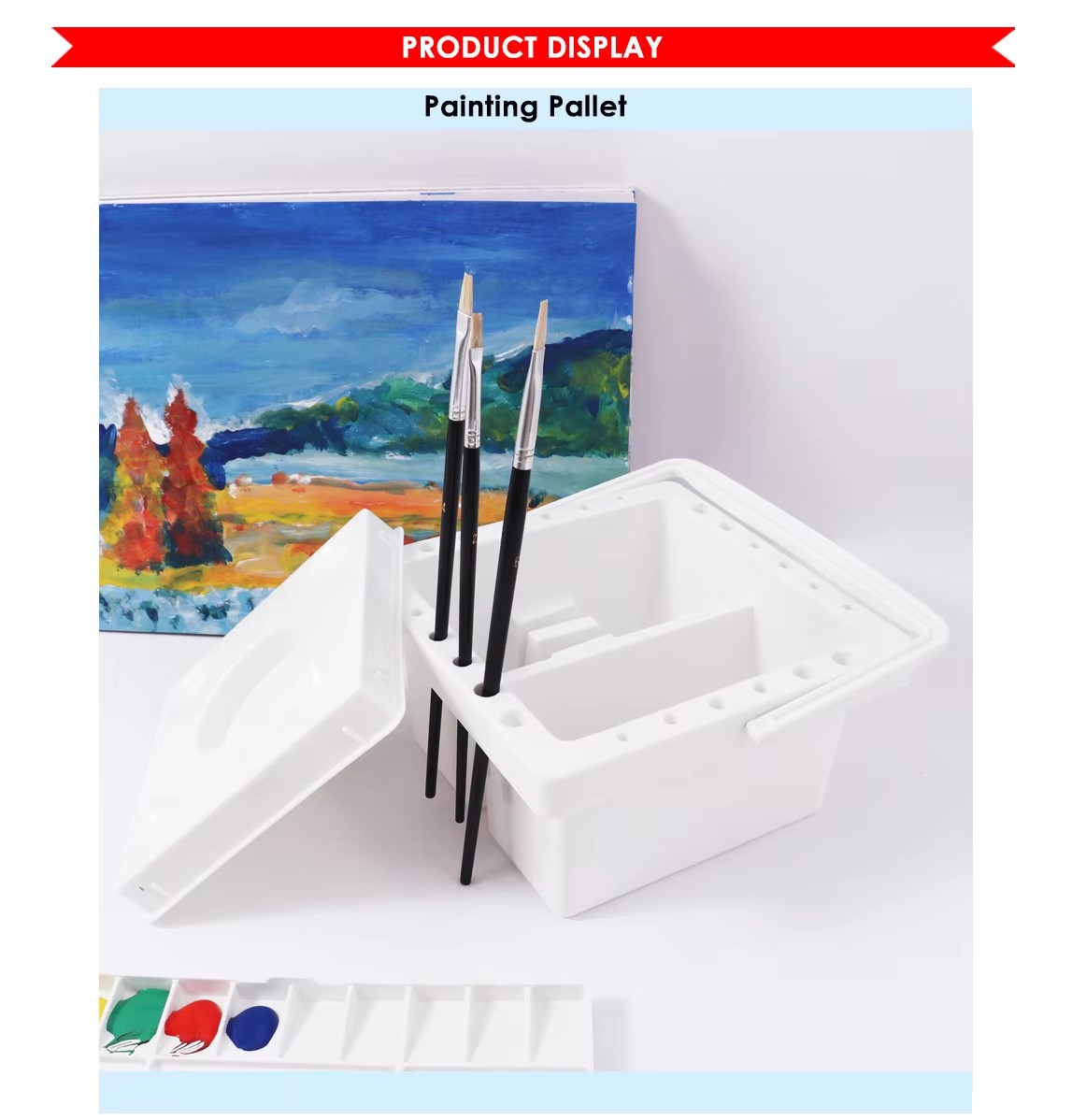 Paint Brush Washing Bucket