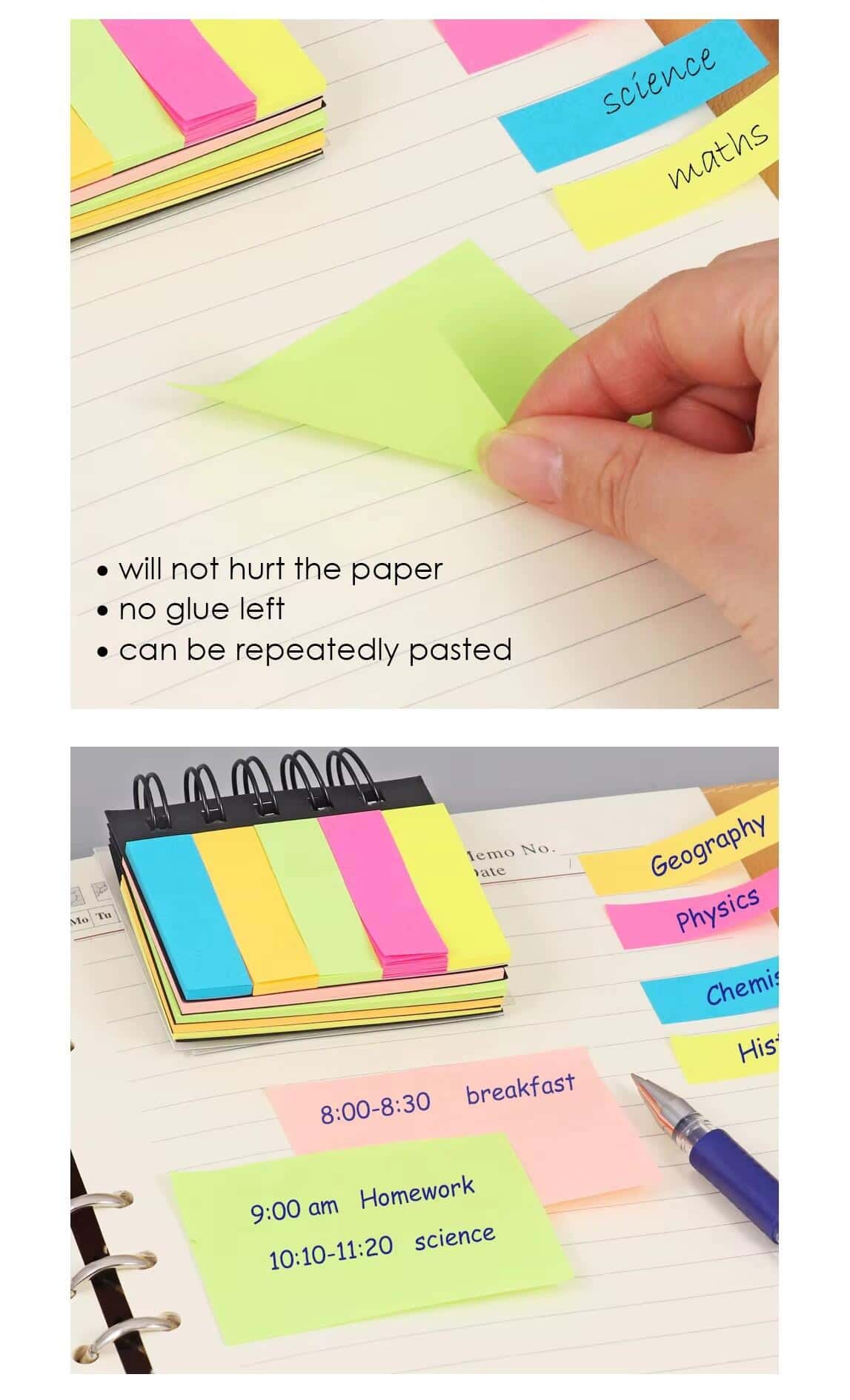 sticky notes