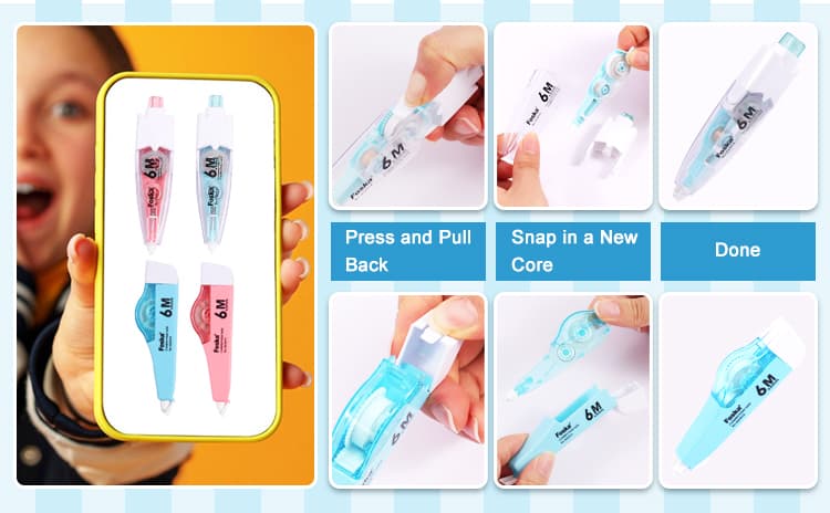 Reusable Correction Tape