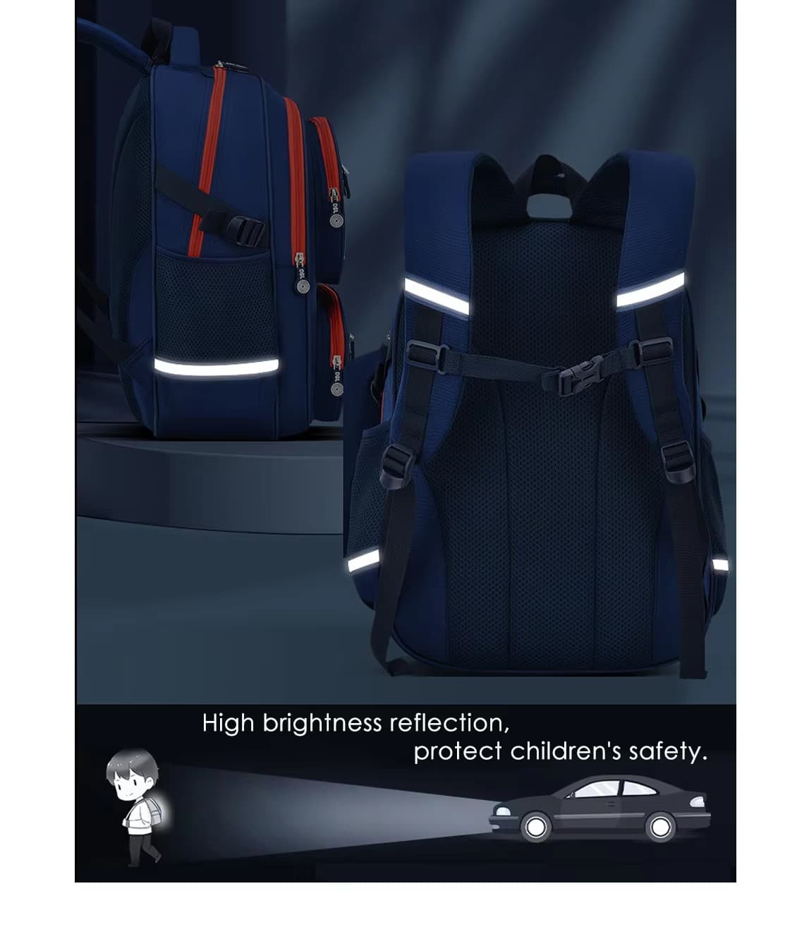 large capacity school bag
