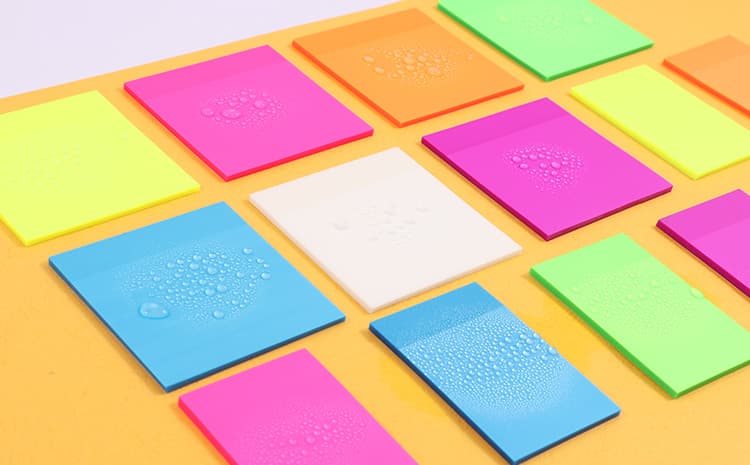 Waterproof PET Sticky Notes