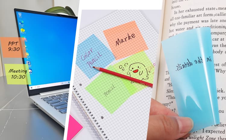 Multi-Functional PET Sticky Notes