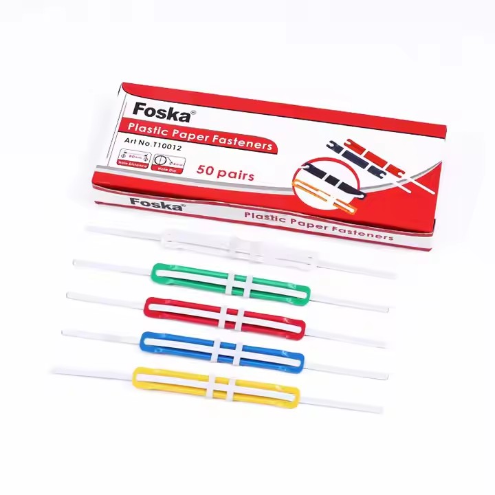 plastic paper fasterners