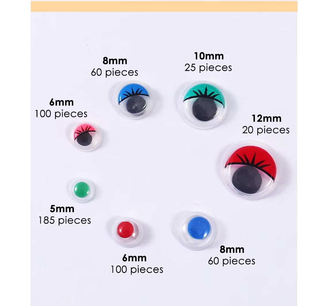 Craft sticky wiggle eyes
