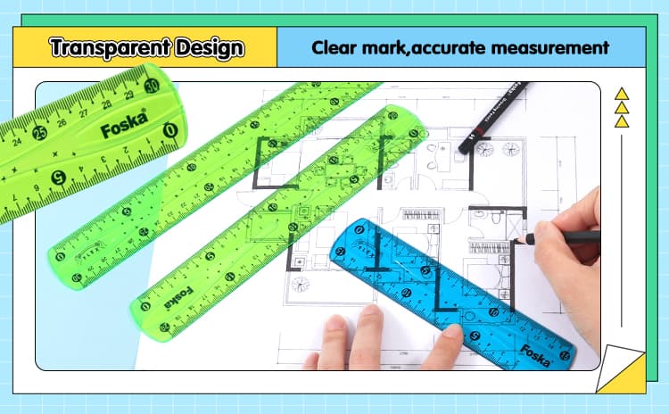 ruler set for school