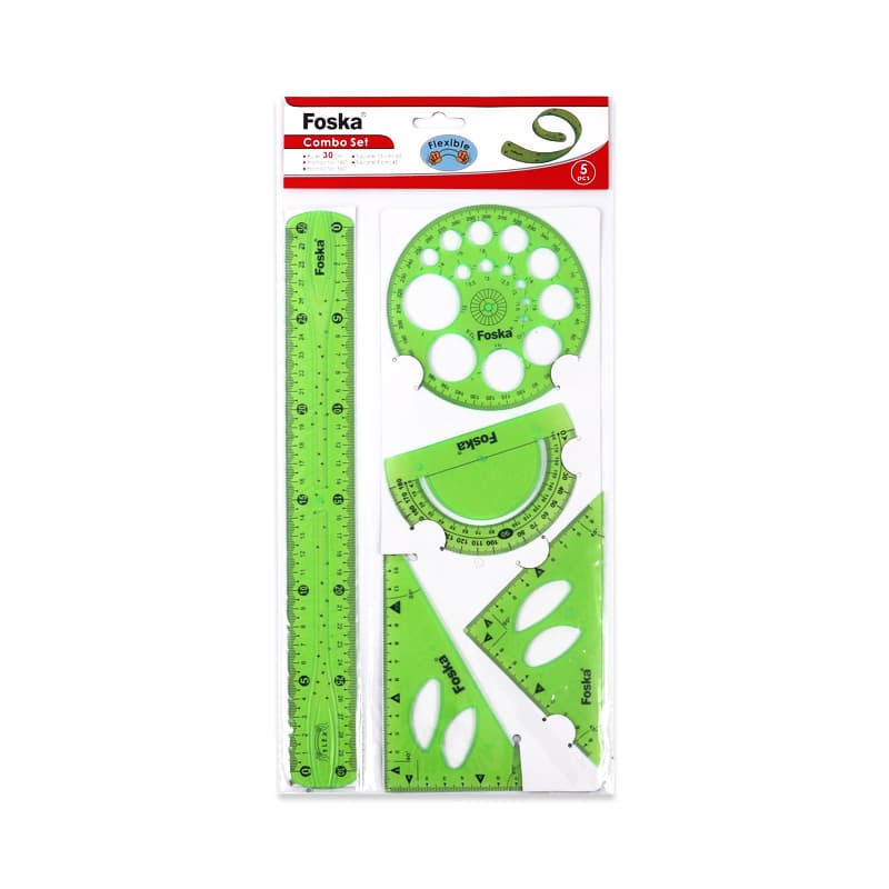 Flexible Combo Ruler Set