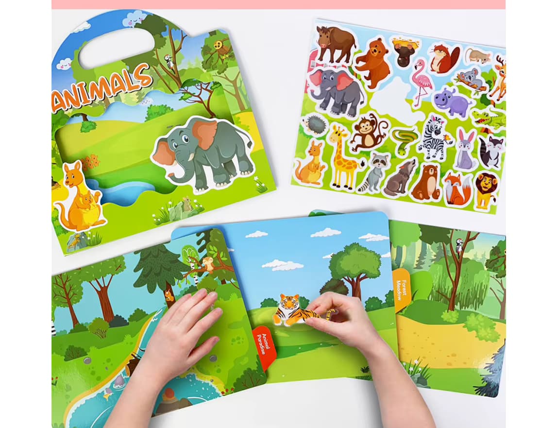 exquisite stickers book