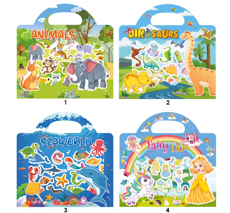  puzzle sticker album