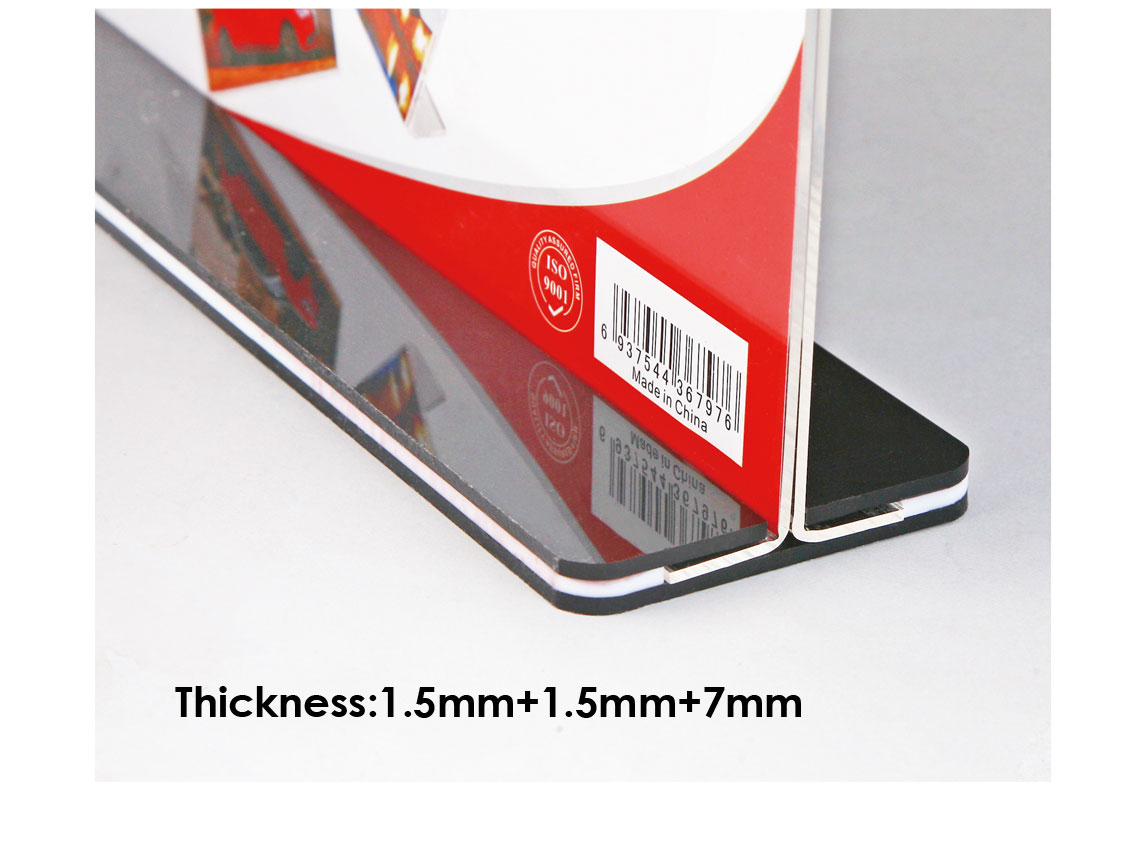 T-Shape Acrylic sign holder
