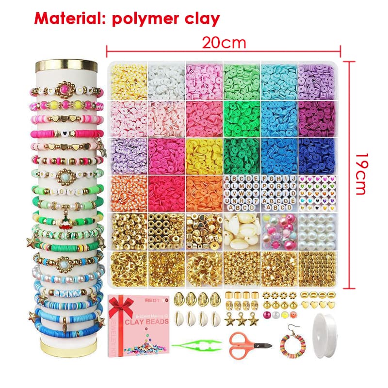 ABS Polymer Clay Beads