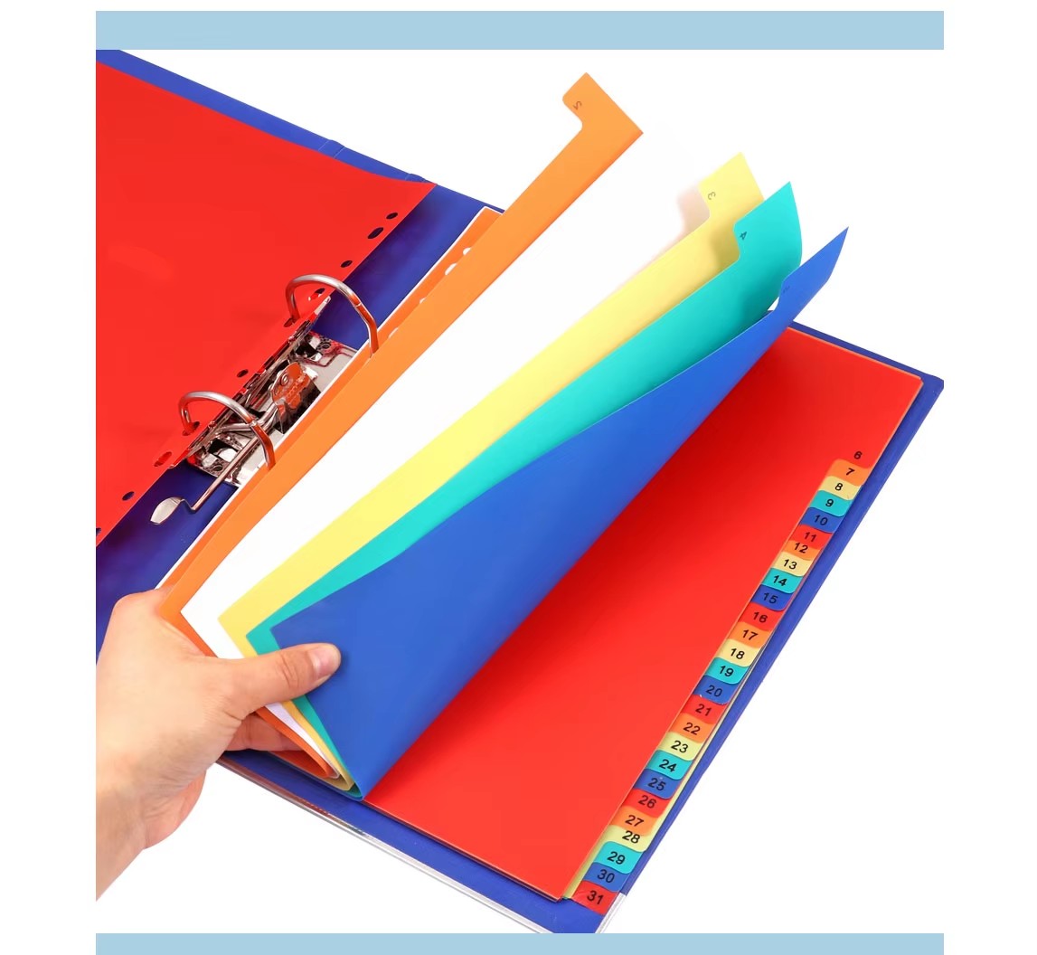 waterproof Index divider waterproof Index divider