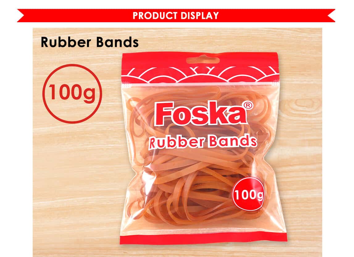 brown rubber bands