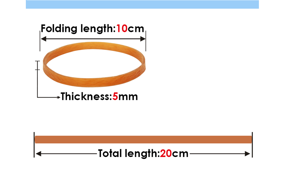 natural rubber bands