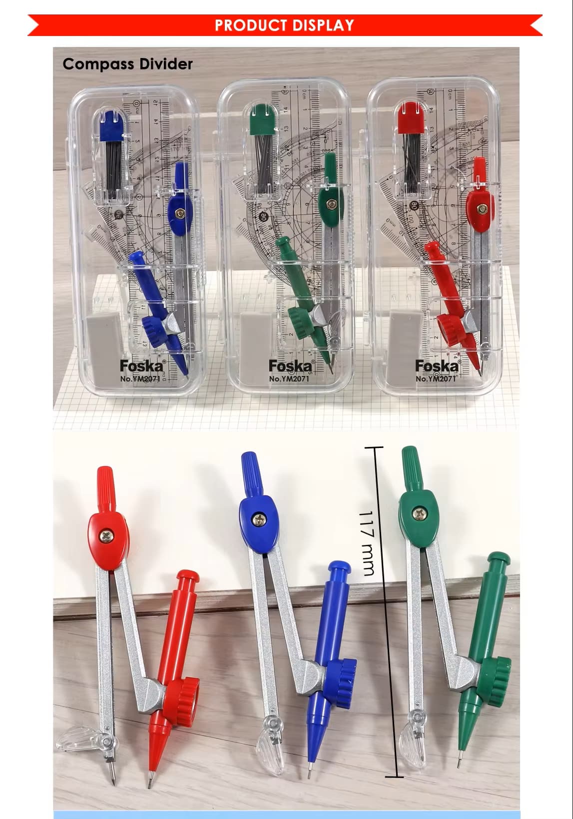 Compass Divider Set