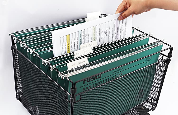 FC Paper Hanging File for Office
