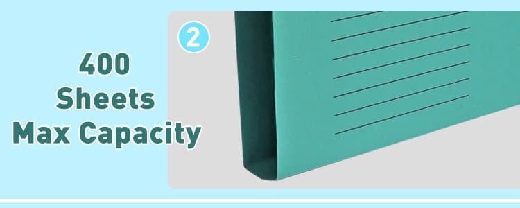 Green Paper Hanging File