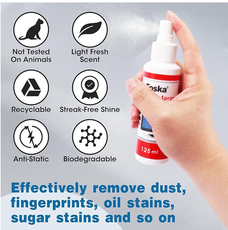Recyclable Screen Cleaning spray