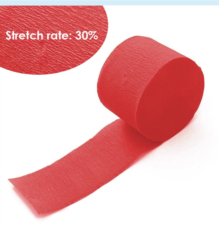 Crepe Paper Roll for DIY