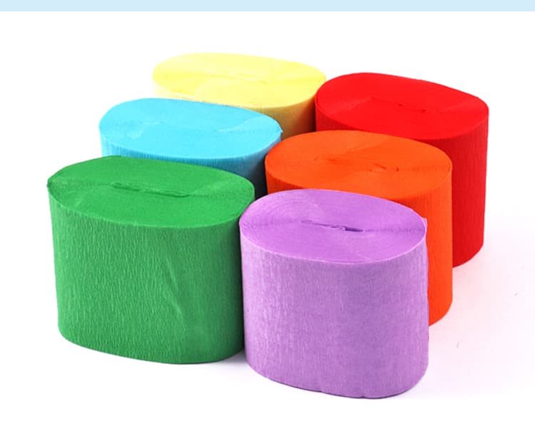 Crepe Paper Roll for Crafts