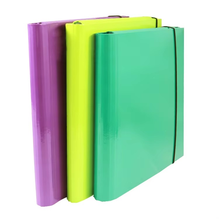 Paper File Folder with Elastic Band
