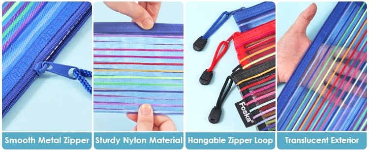 Nylon Zipper Bag