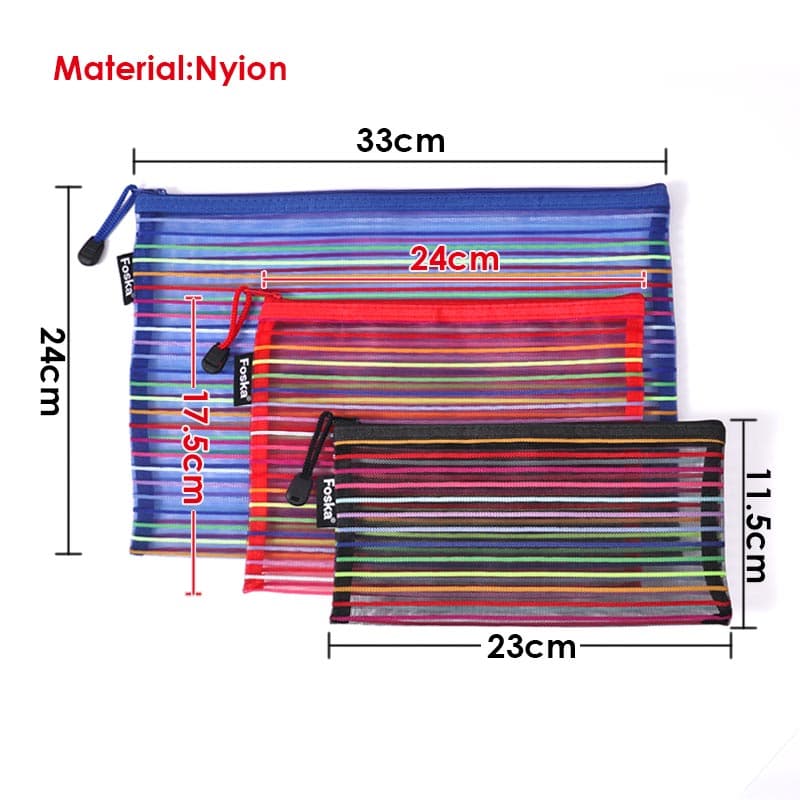 Mesh Zipper Bag