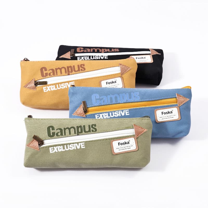 Canvas Pencil Bag