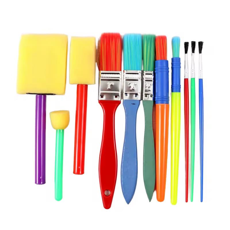 Assorted Colors Paint Brush