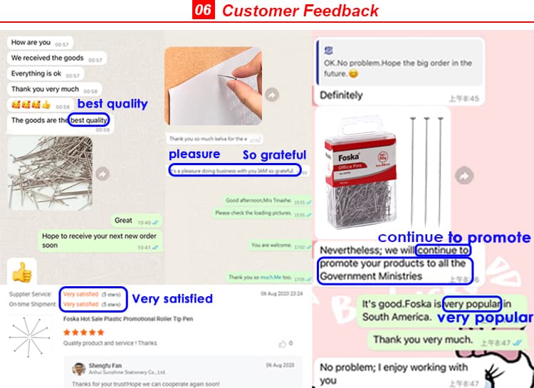 Feedback for Office Pins Feedback for Office Pins
